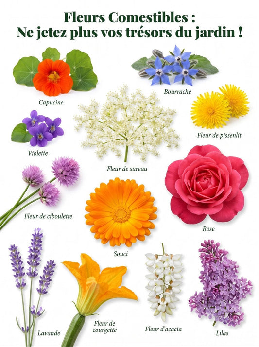 12 Fleurs Comestibles à Ne Pas Jeter : Un Trésor dans Votre Jardin