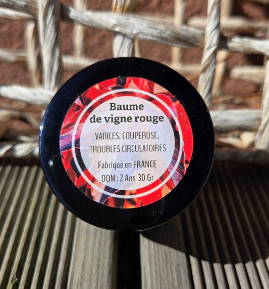 Baume Vigne Rouge – Circulation & Peaux Rougies
