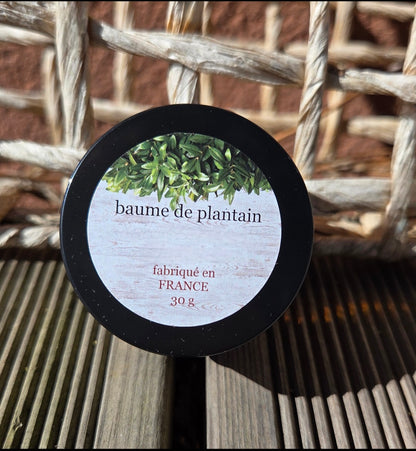 Baume de Plantain Lancéolé -Apaisement Naturel Immédiat